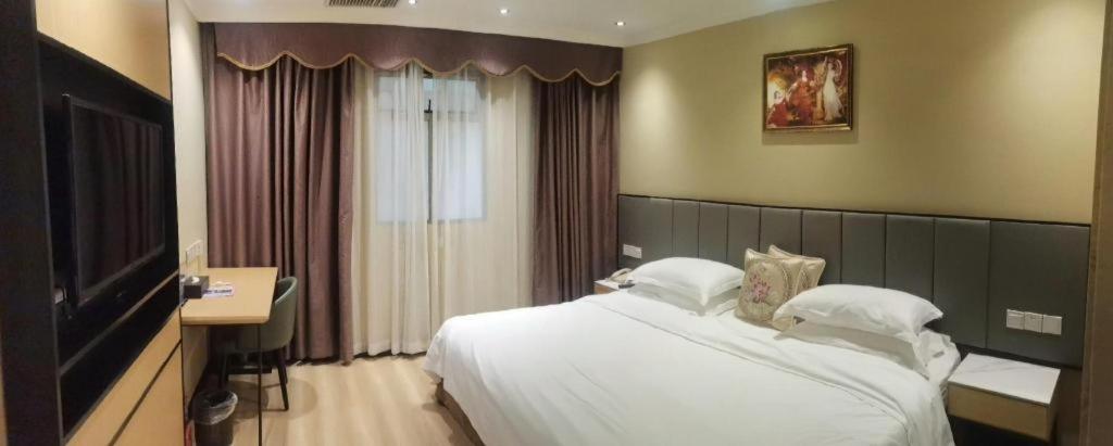 Greentree Inn Guangzhou Panyu Chimelong Happy World Business Hotel Exterior foto