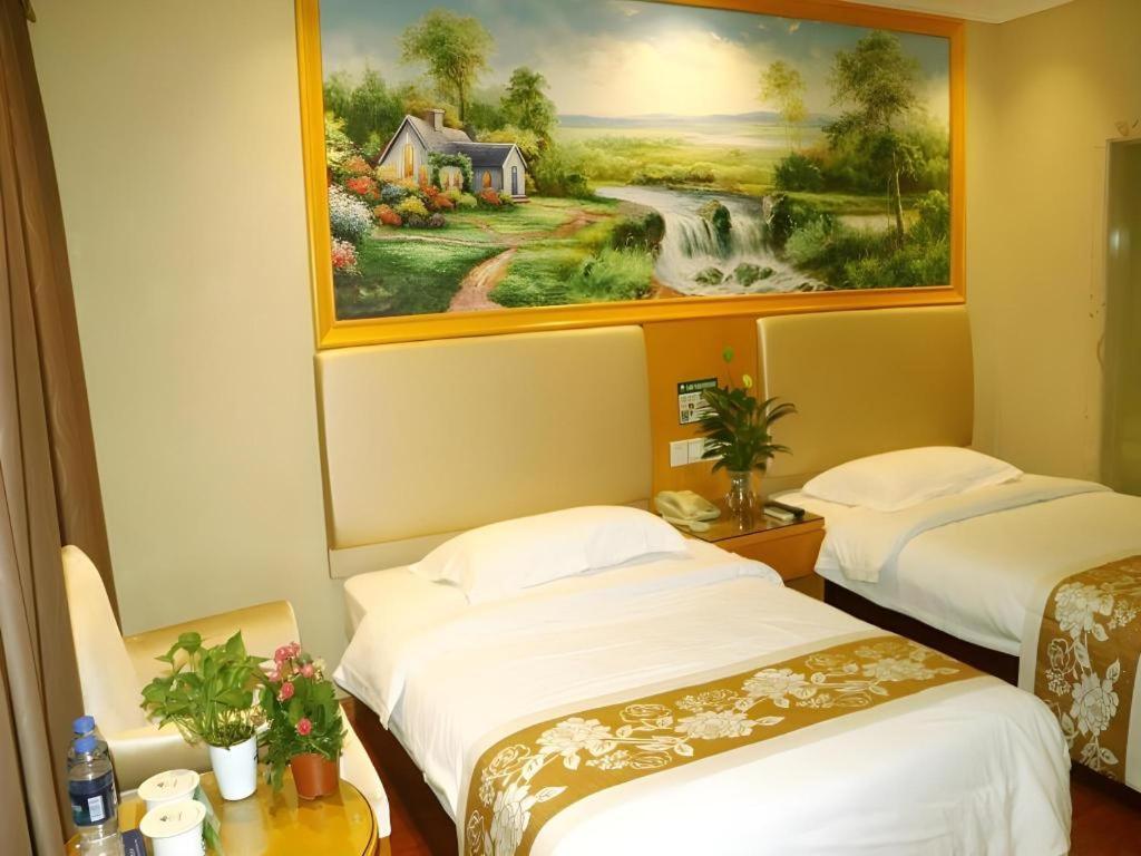 Greentree Inn Guangzhou Panyu Chimelong Happy World Business Hotel Exterior foto