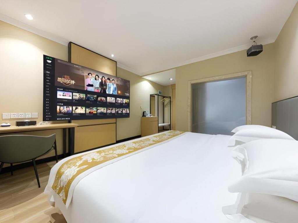 Greentree Inn Guangzhou Panyu Chimelong Happy World Business Hotel Exterior foto