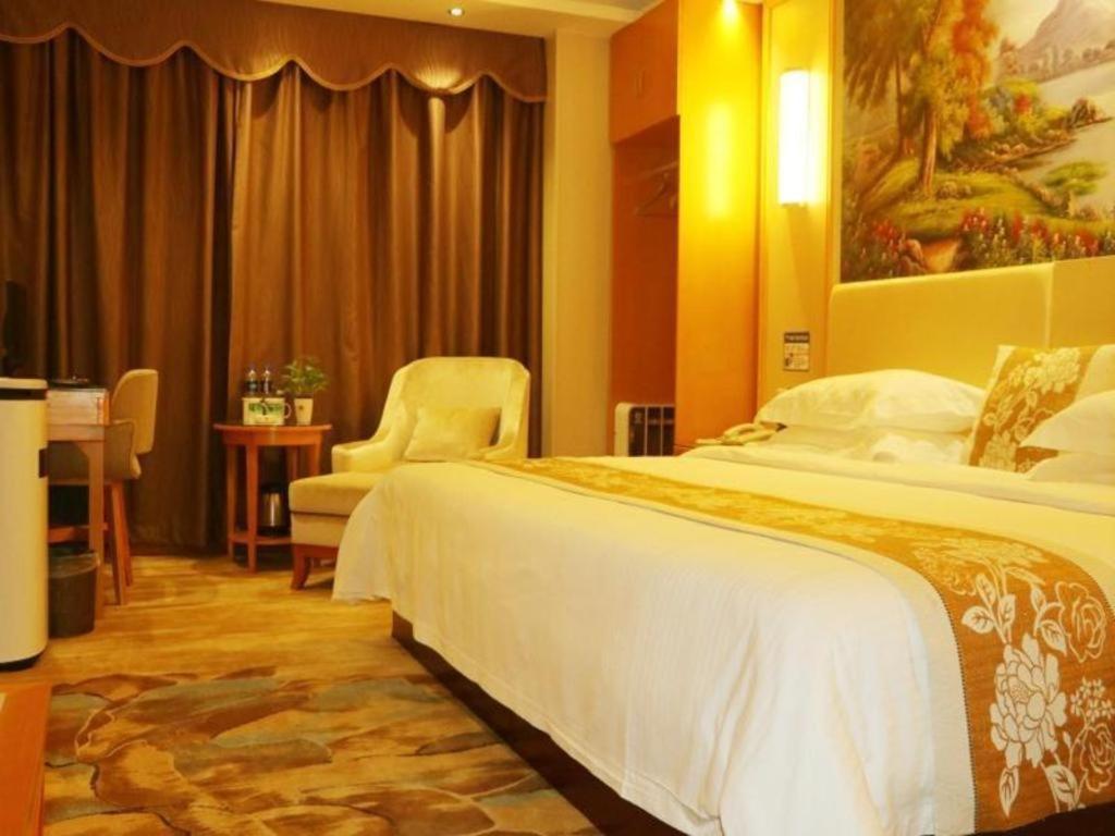 Greentree Inn Guangzhou Panyu Chimelong Happy World Business Hotel Exterior foto