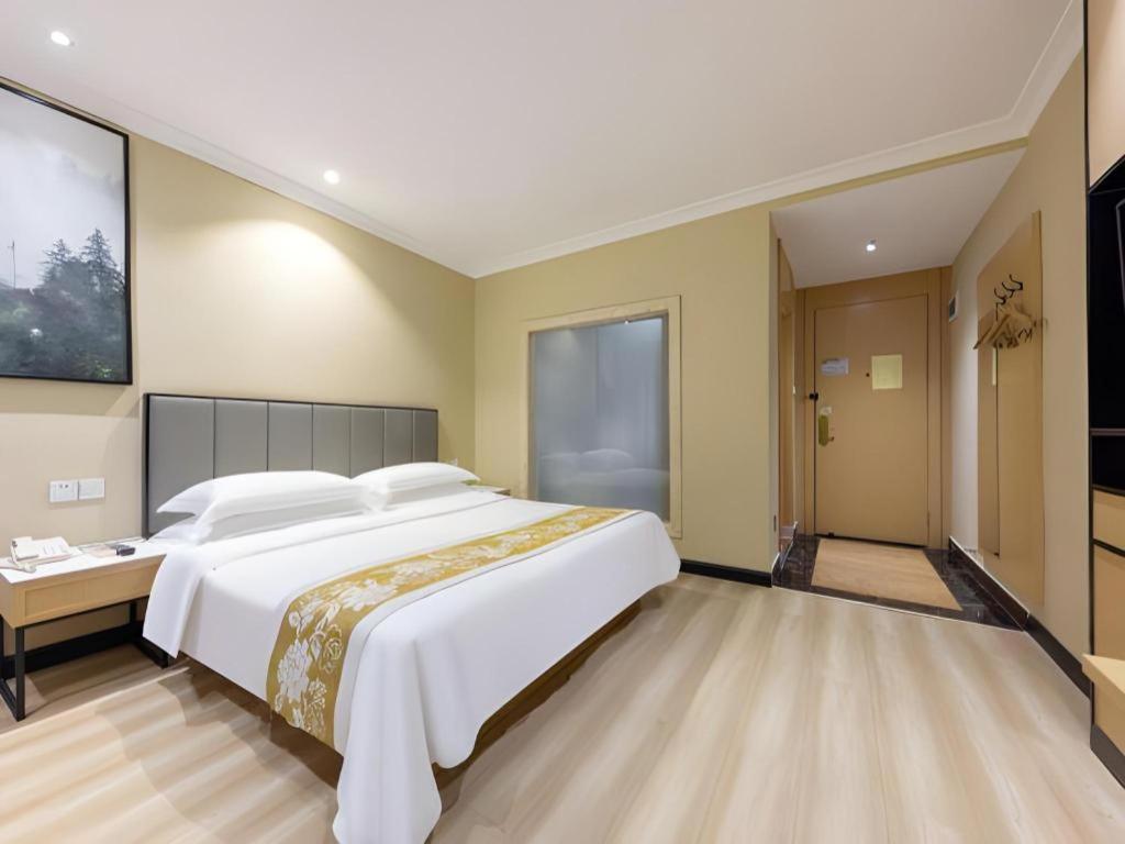 Greentree Inn Guangzhou Panyu Chimelong Happy World Business Hotel Exterior foto