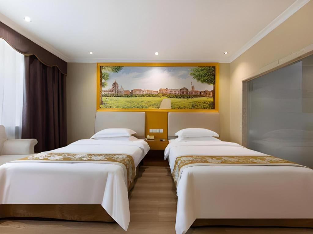 Greentree Inn Guangzhou Panyu Chimelong Happy World Business Hotel Exterior foto
