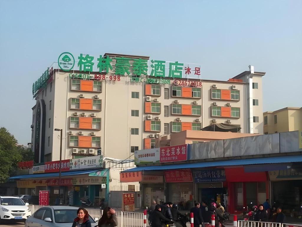 Greentree Inn Guangzhou Panyu Chimelong Happy World Business Hotel Exterior foto