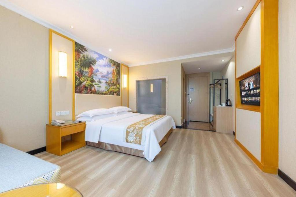 Greentree Inn Guangzhou Panyu Chimelong Happy World Business Hotel Exterior foto
