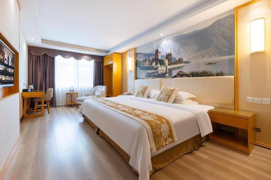 Greentree Inn Guangzhou Panyu Chimelong Happy World Business Hotel Exterior foto