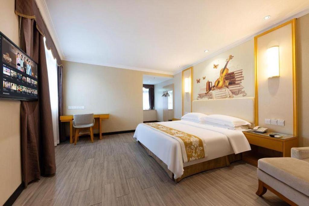 Greentree Inn Guangzhou Panyu Chimelong Happy World Business Hotel Exterior foto